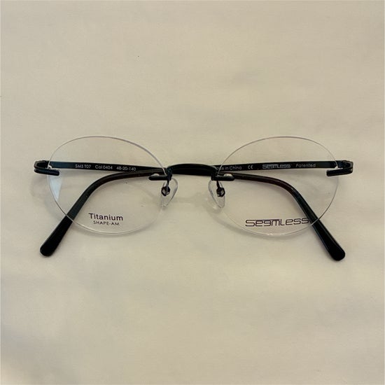 Unisex Seemless Titanium Shape-AM SMS 107 (Includes Single Vision Polycarbonate Lens)
