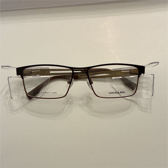 Safety Frame ARMOURX 6001 Wrapped (Includes Single Vision or No-Line Progressive Wrapped Lens)