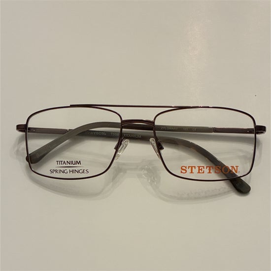 Men's Stetson T508 Brown (Includes Single Vision Polycarbonate Lens)