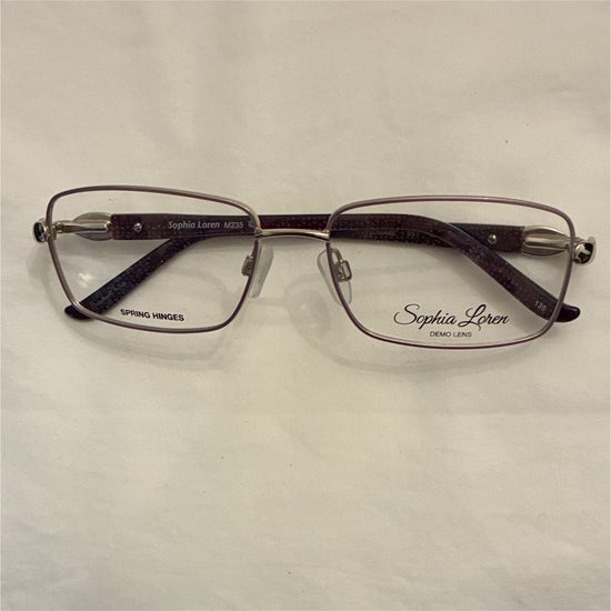 Women's Sophia Loren M235 Silver (Includes Single Vision Polycarbonate Lens)