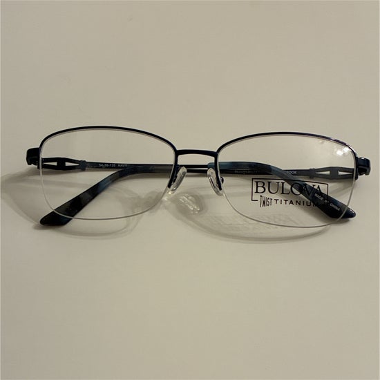 Women's Bulova Twist Titanium Holbrook Navy (Includes Single Vision Polycarbonate Lens)