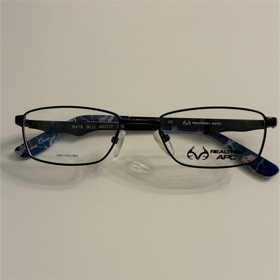 Kid's Boy Realtree APC R478 Blue (Includes Single Vision Polycarbonate Lens)