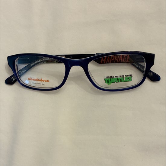 Kid's Boy TMNT Bravado Blue (Includes Single Vision Polycarbonate Lens)