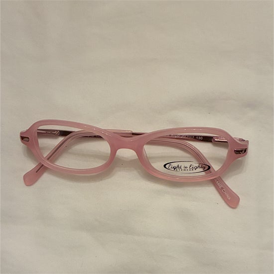 Kid's Girl Eight to Eighty Abby Pink (Includes Single Vision Polycarbonate Lens)