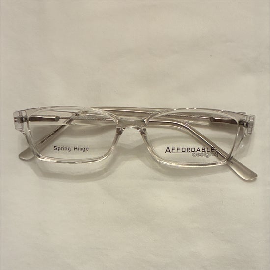 Kid's Girl Affordable Designs Sally Crystal (Includes Single Vision Polycarbonate Lens)