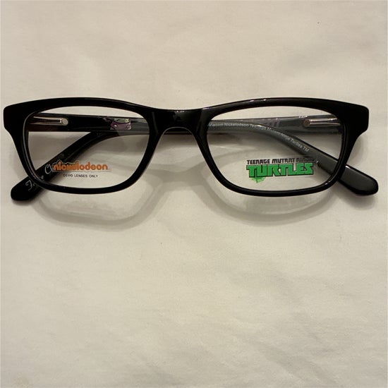 Kid's Boy TMNT Thinker Black (Includes Single Vision Polycarbonate Lens)