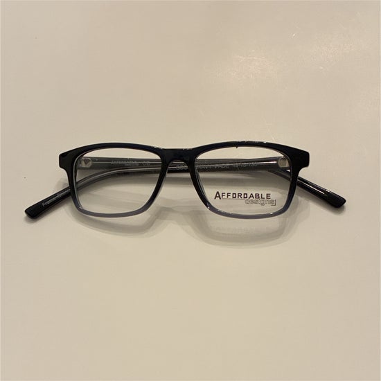 Kid's Girl Affordable Designs Scout Navy Fade (Includes Single Vision Polycarbonate Lens)