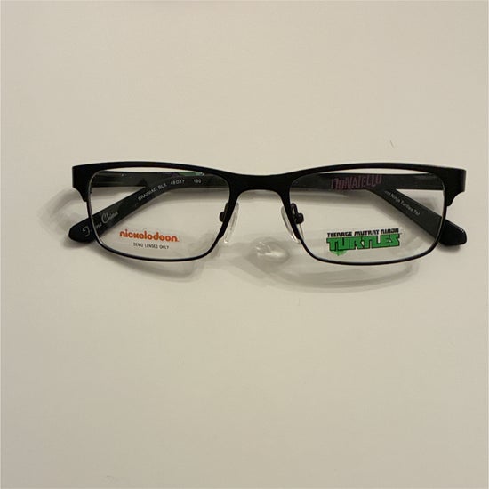 Kid's Boy TMNT Brainiac Black (Includes Single Vision Polycarbonate Lens)