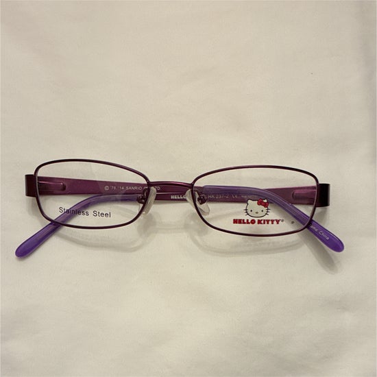 Kid's Girl Hello Kitty HK 237-2 (Includes Single Vision Polycarbonate Lens)