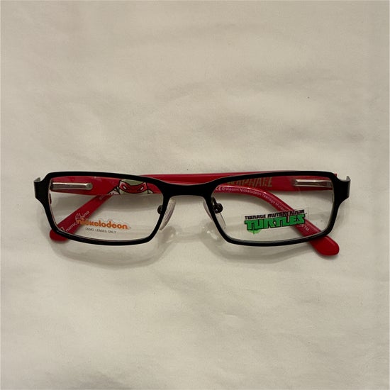 Kid's Boy TMNT Brawn Black/Red (Includes Single Vision Polycarbonate Lens)