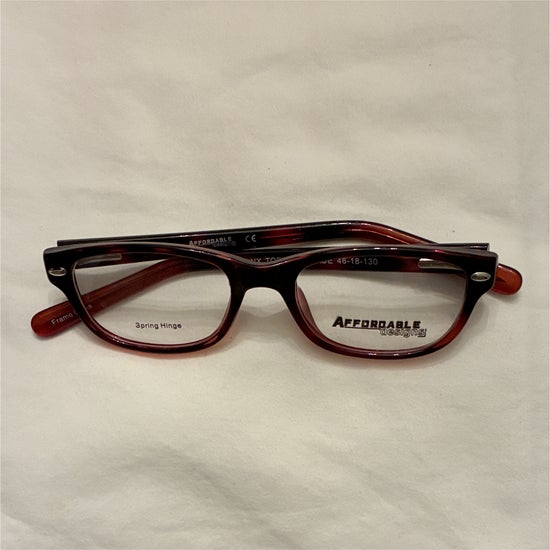 Kid's Girl Affordable Designs Bronx Tortoise Fade (Includes Single Vision Polycarbonate Lens)