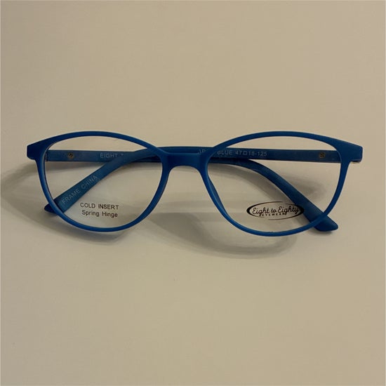 Kid's Girl Eight to Eighty Ariel Blue (Includes Single Vision Polycarbonate Lens)