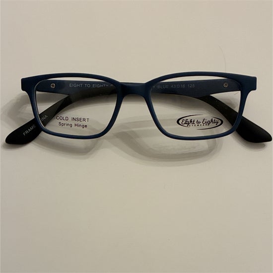 Kid's Boy Eight to Eighty Cody Blue (Includes Single Vision Polycarbonate Lens)