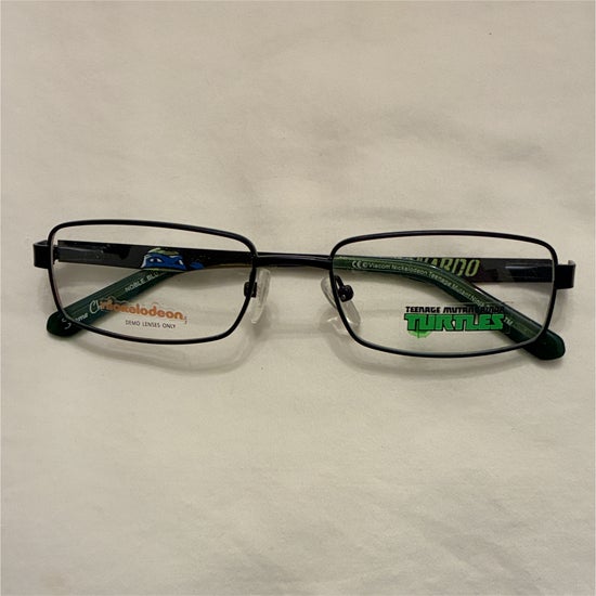 Kid's Boy TMNT Noble Black/Green (Includes Single Vision Polycarbonate Lens)