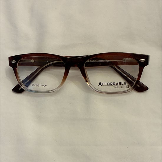 Kid's Girl Affordable Designs Scout Brown Fade (Includes Single Vision Polycarbonate Lens)